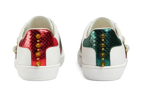 tenis con picos gucci
